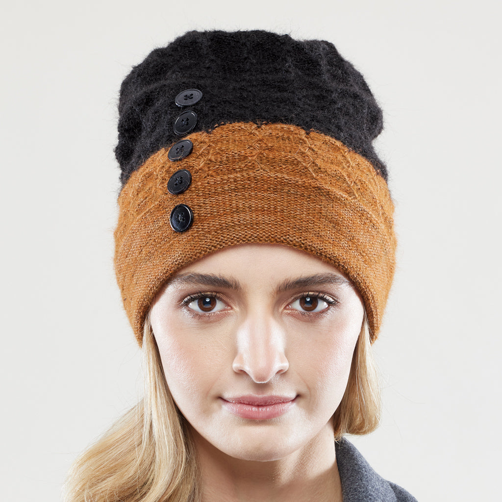 Women's winter Raven 2-Tone Hat