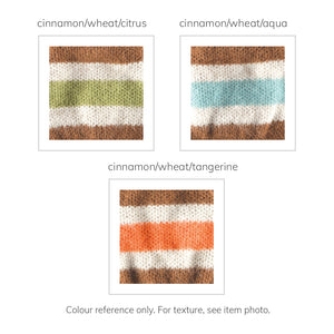 Cinnamon Stripe Tam colours