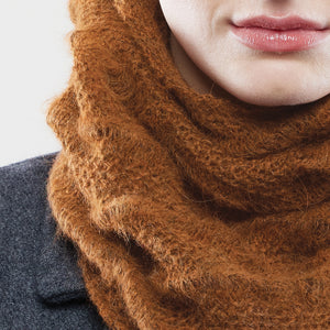 Cassia Loop Scarf close-up