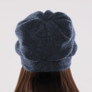 Women's winter Rossmere Punk Tam shown in the colour midnight.